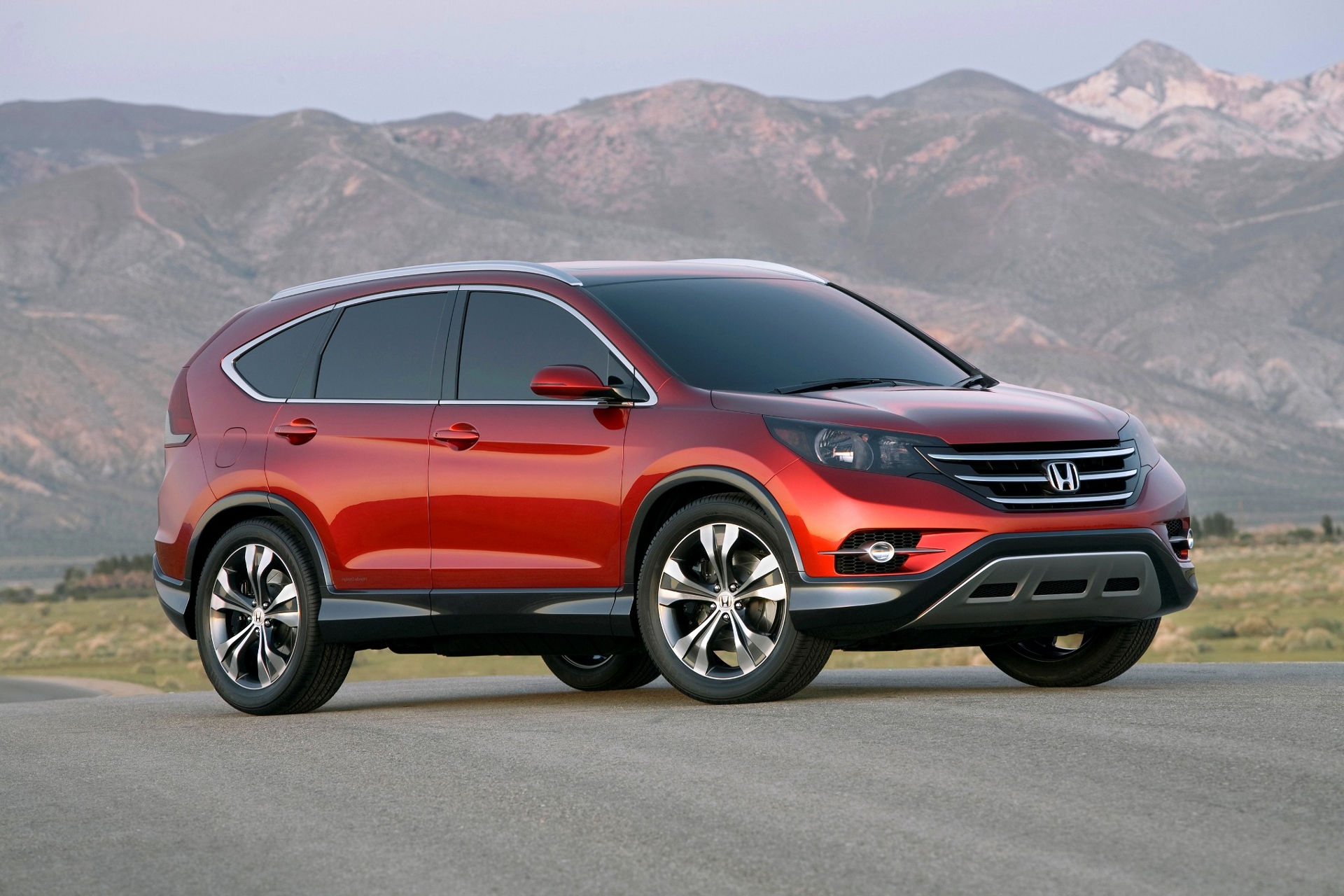 Küçük makyaj zengin güvenlik "Honda CR-V"