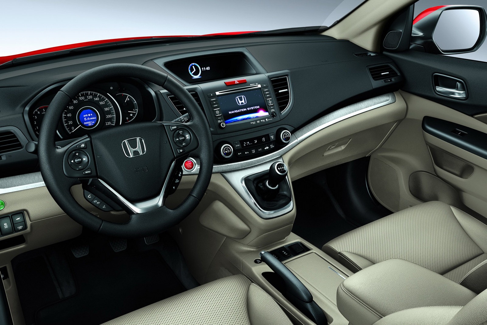 Küçük makyaj zengin güvenlik "Honda CR-V"