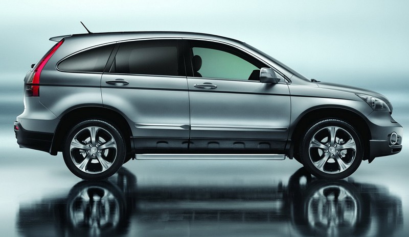 Küçük makyaj zengin güvenlik "Honda CR-V"