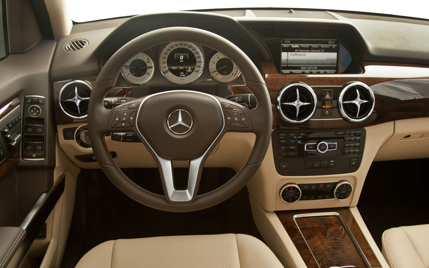 mercedes glk 220 cdi iç mekan