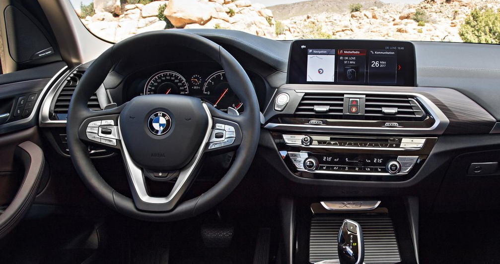 BMW X3 İç Konsol
