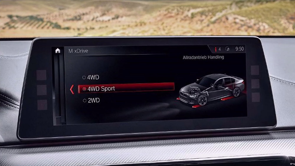 BMW m5 2018 Multimedya