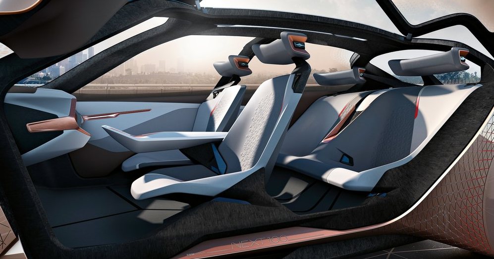 BMW Tasarım: Vision Next 100 Concept İç Tasarım