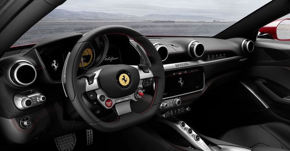 2018 Ferrari Portofino Konsol