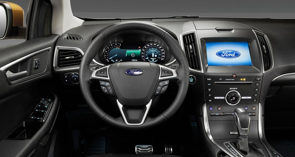 2017 Ford Edge konsol