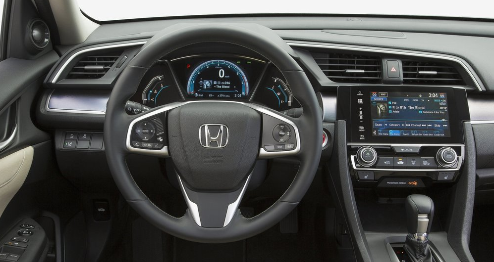 Honda Civic Sedan RS On Panel