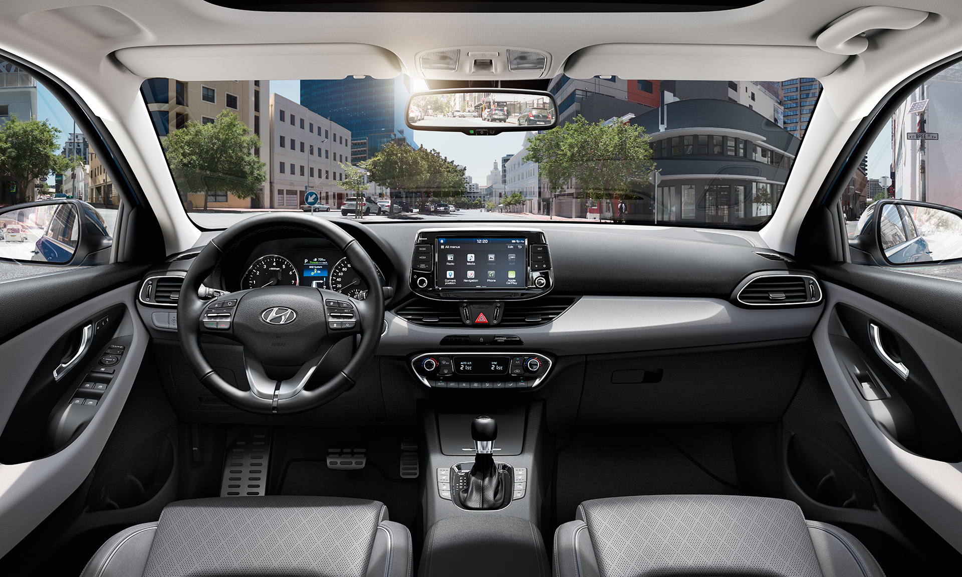 Hyundai i30 İç Tasarım Gri Renk