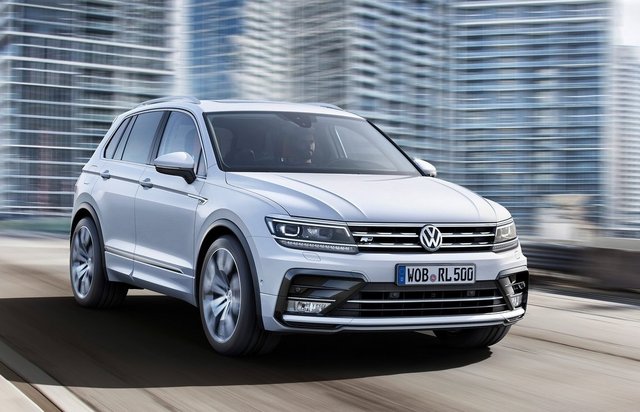 Volkswagen Tiguan SUV 1.4 litre TSI motor ve 125 beygir ile 200Nm Tork gücüne sahip.