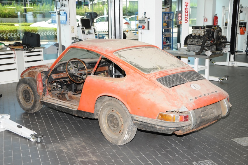 Porsche Müzesi’ndeki 1964 model 911 yenilendi