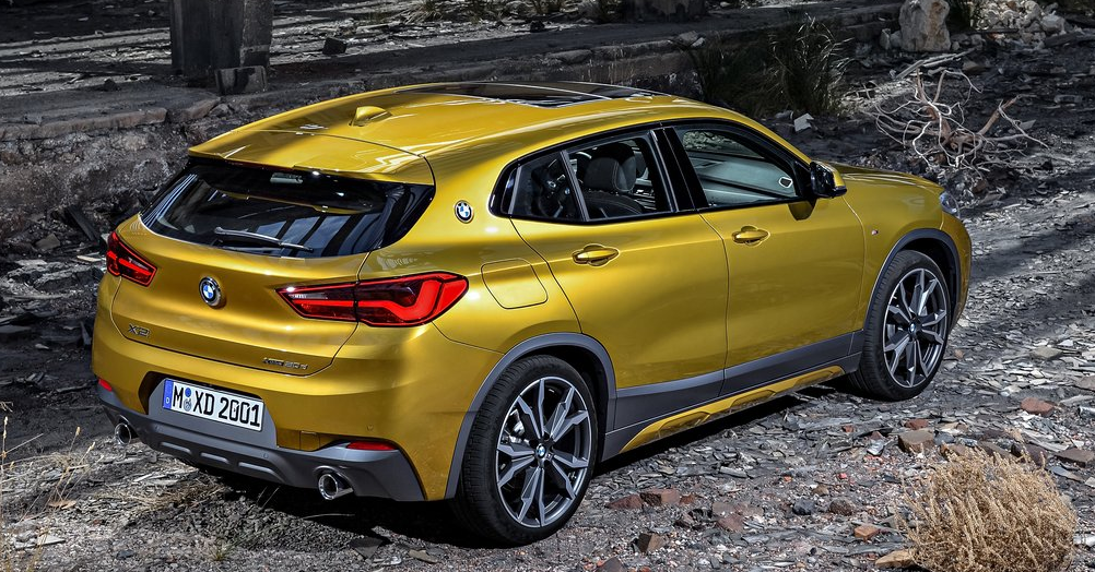 BMW X2 Arka Görünüm: BMW'nin SUV'ları 2018'de büyük atılım yapacak!