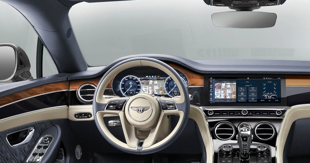 Bentley Continental Ön Konsol