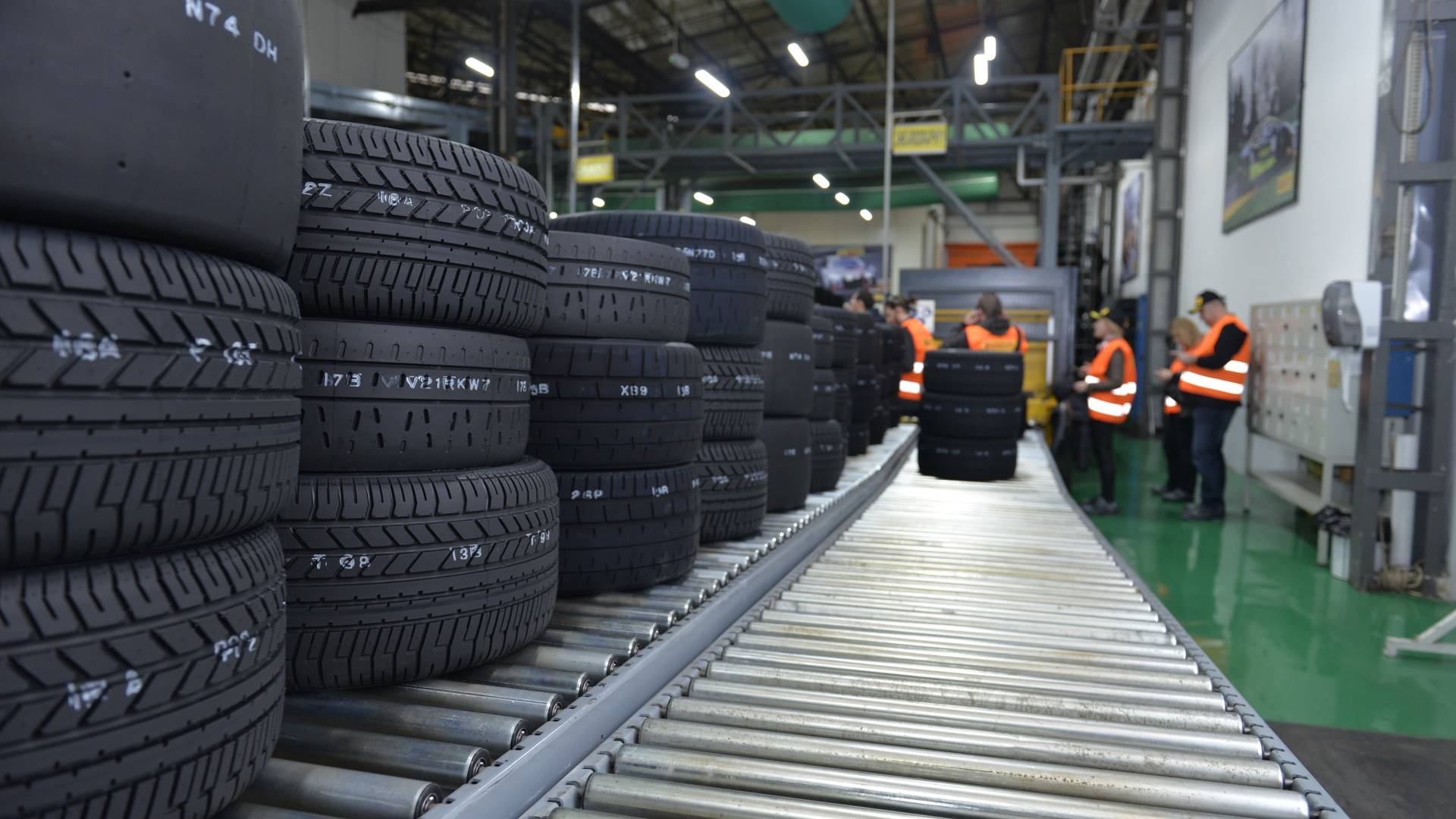 Pirelli WRC Lastikleri İzmit Fabrikası