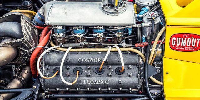 Cosworth motor görünümü