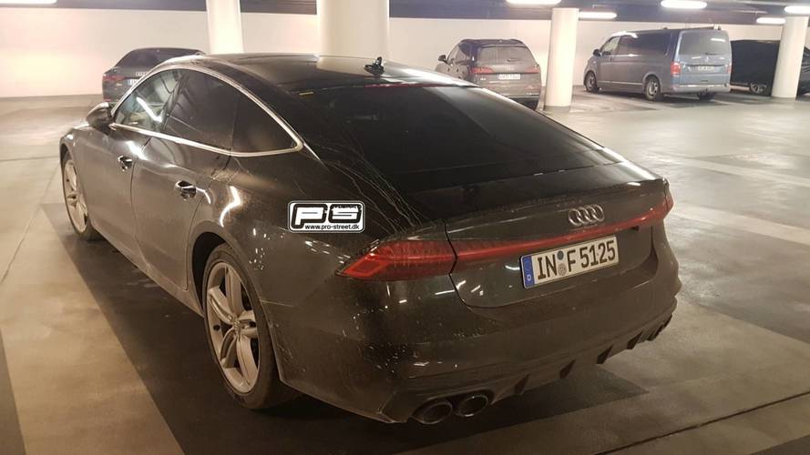 Audi S7 Sportback kamuflajsız görüntülendi!