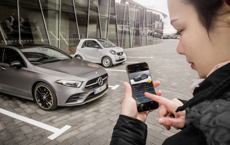 Mercedes A-Class için ‘Mercedes Me’ uygulaması çıktı