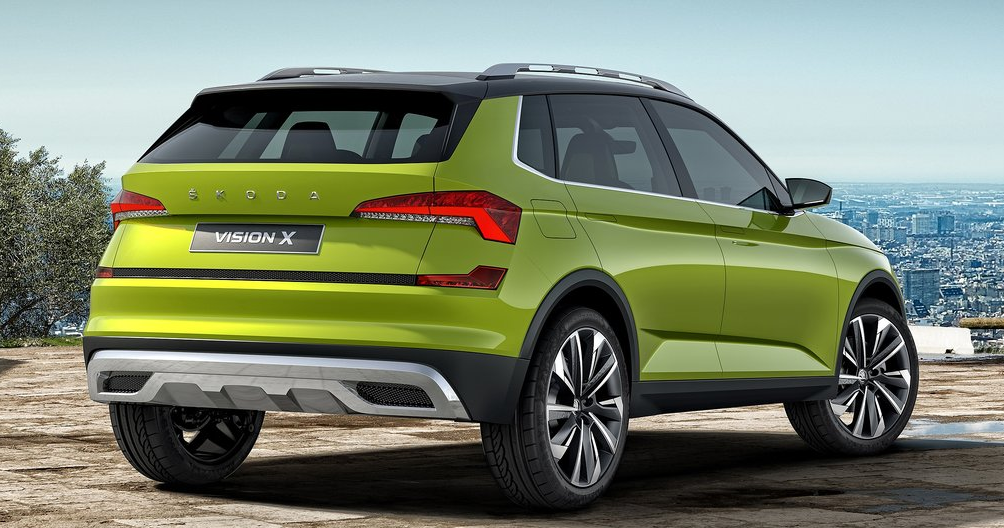 Skoda Vision X Concept Arka Görünüm
