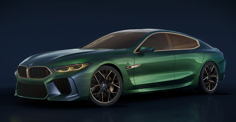 BMW M8 Gran Coupe ön görünümü