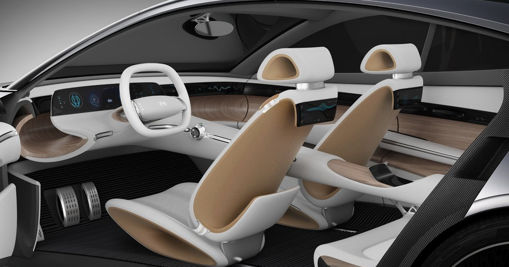 Hyundai Le Fil Rouge Concept İç Dizaynı