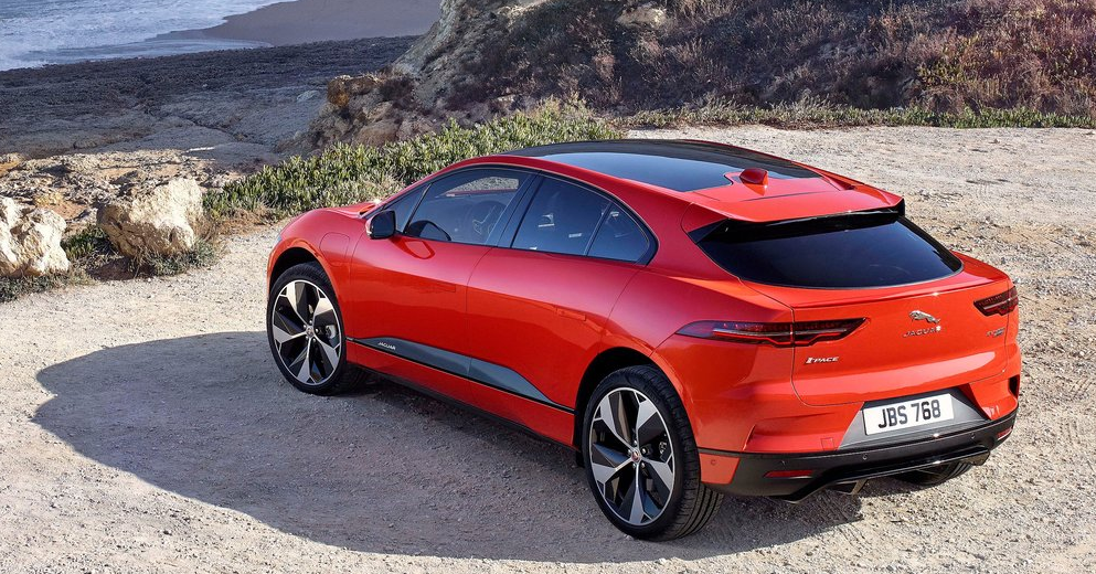Jaguar I-PACE Arka Görünümü