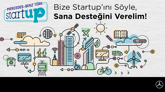 Mercedes-Benz Startup Başlıyor Mercedes Startup projesi
