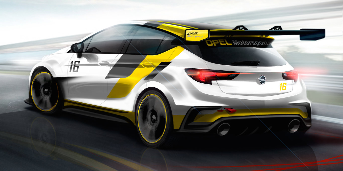 Opel Astra OPC Arka Görünüm