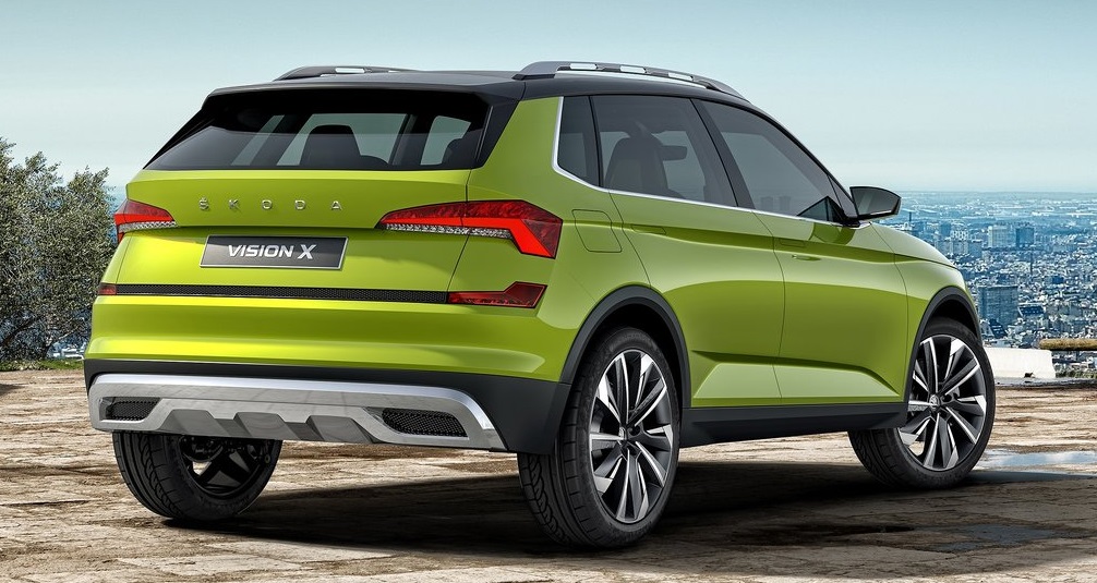 Skoda Vision X Concept Arka Görünümü