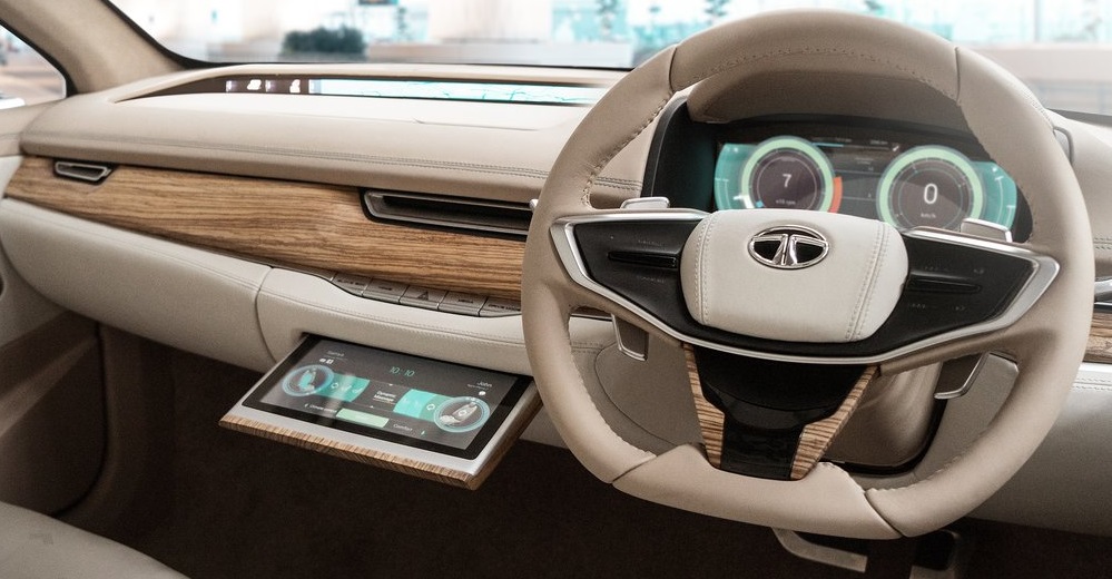 Tata EVision Concept Ön Konsolu