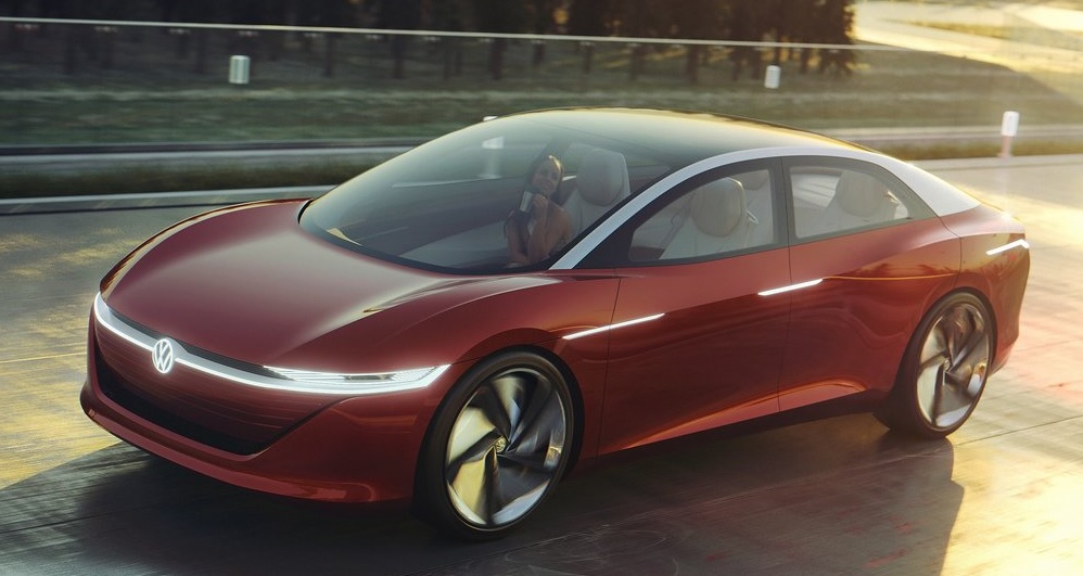 Volkswagen ID Vizzion Concept Tanıtıldı Volkswagen ID Vizzion Concept Görünüş