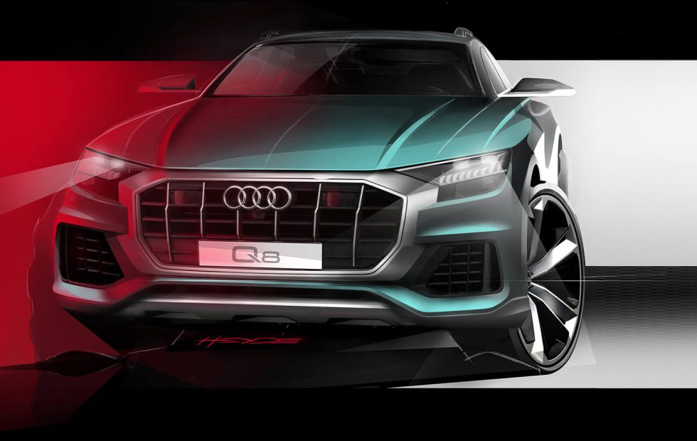 Audi’nin lüks SUV konsepti Q8 büyüledi