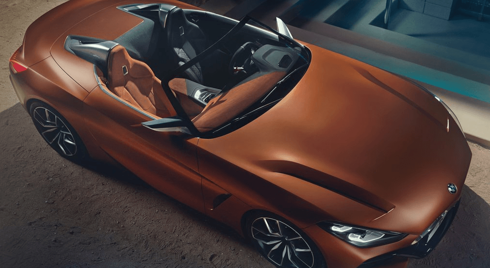 BMW Z4 Concept Üst Görünüm detayları