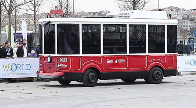 İETT Elektrikli Araç Yan Görünüm