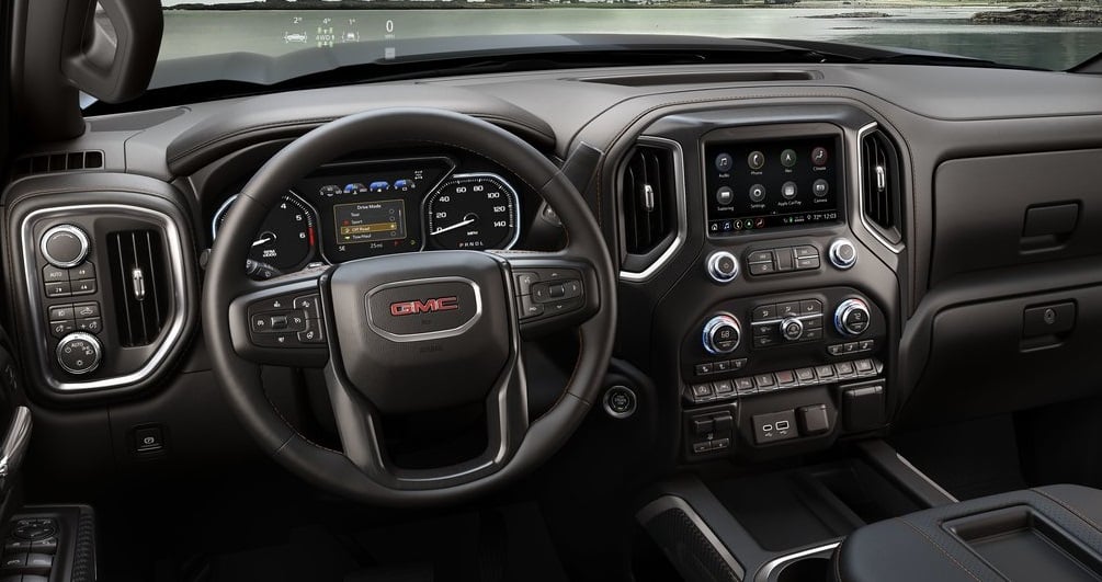 GMC Sierra AT4 Ön Konsolu