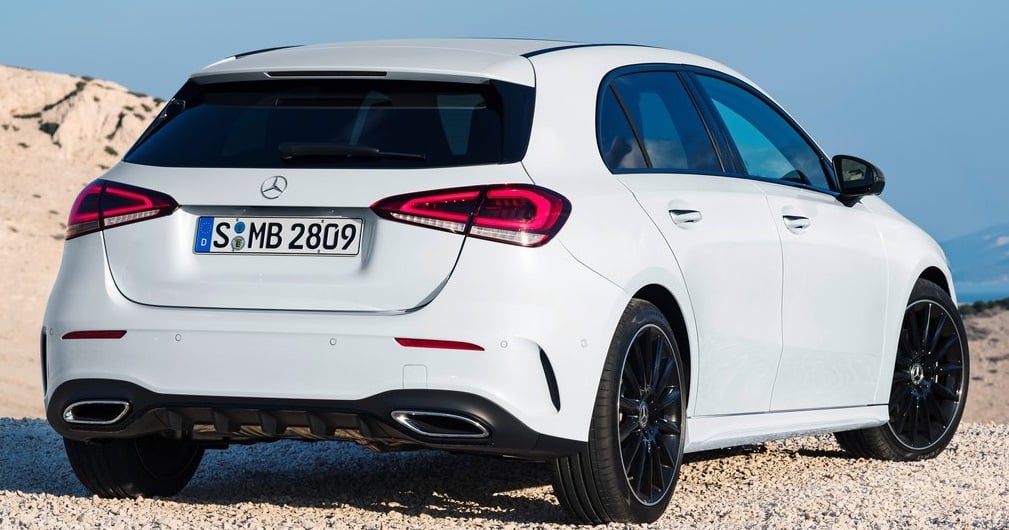 Mercedes Benz A Serisi Arka Görünümü