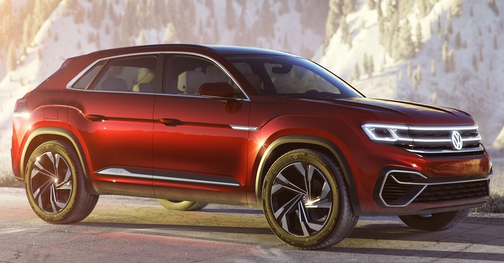 Volkswagen Atlas Cross Sport Concept Tanıtıldı Volkswagen Atlas Cross Sport görünümü