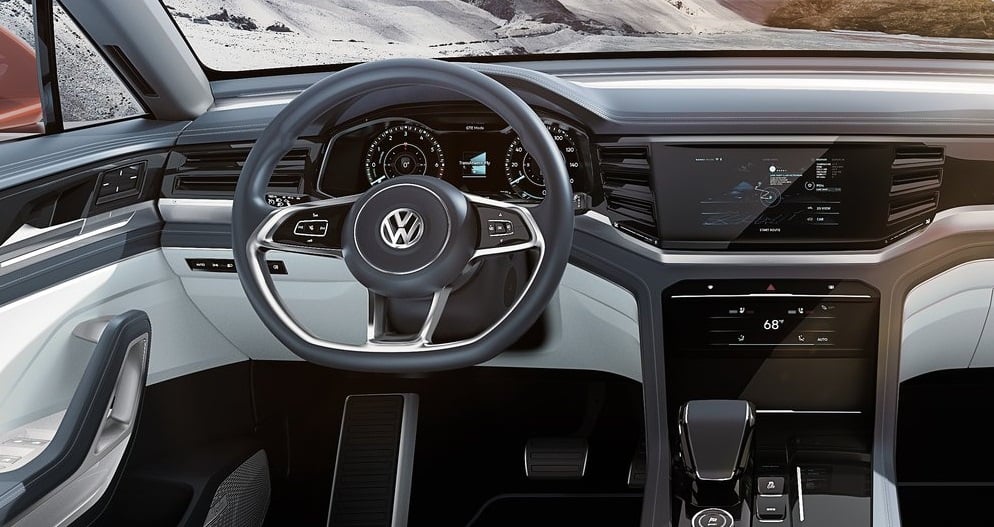 Volkswagen Atlas Cross Sport ön konsol bakış