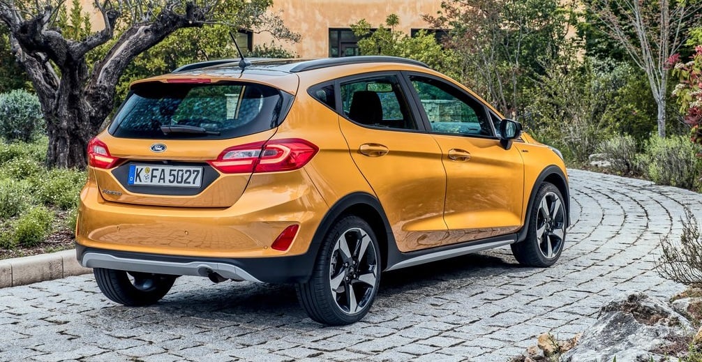 Ford Fiesta Active arka gorunumu