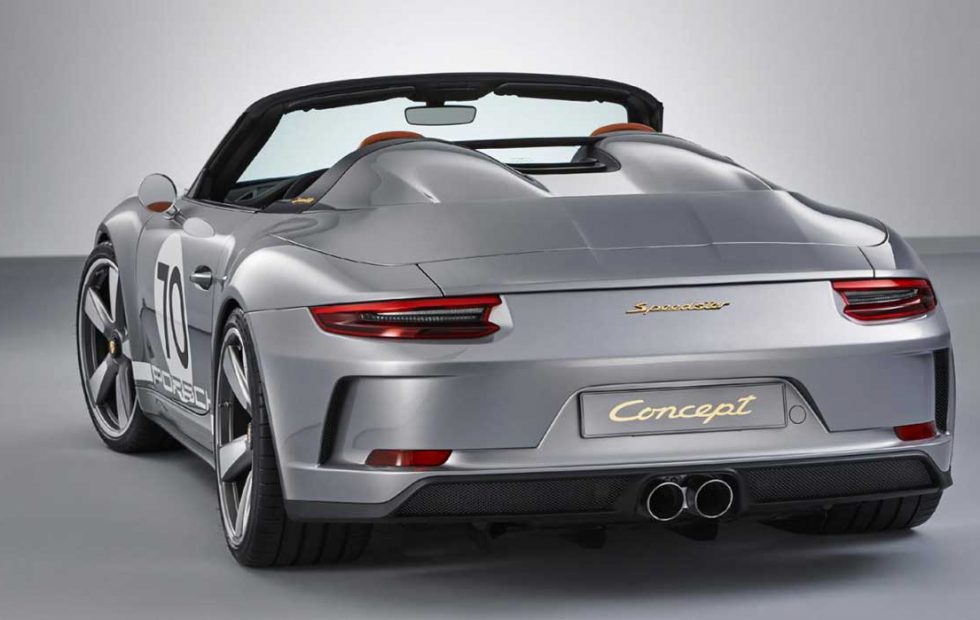 Porsche 70. yaşını 911 Speedster Concept ile kutluyor