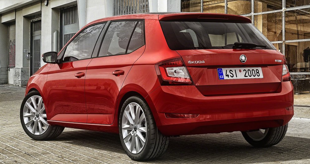 Skoda Fabia arka gorunum detaylari
