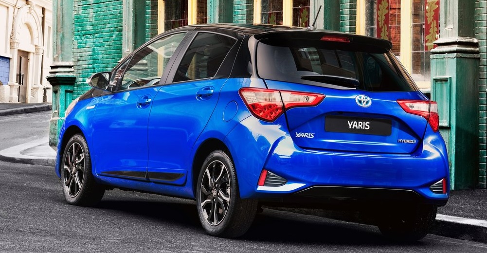 Toyota Yaris arka görünümü