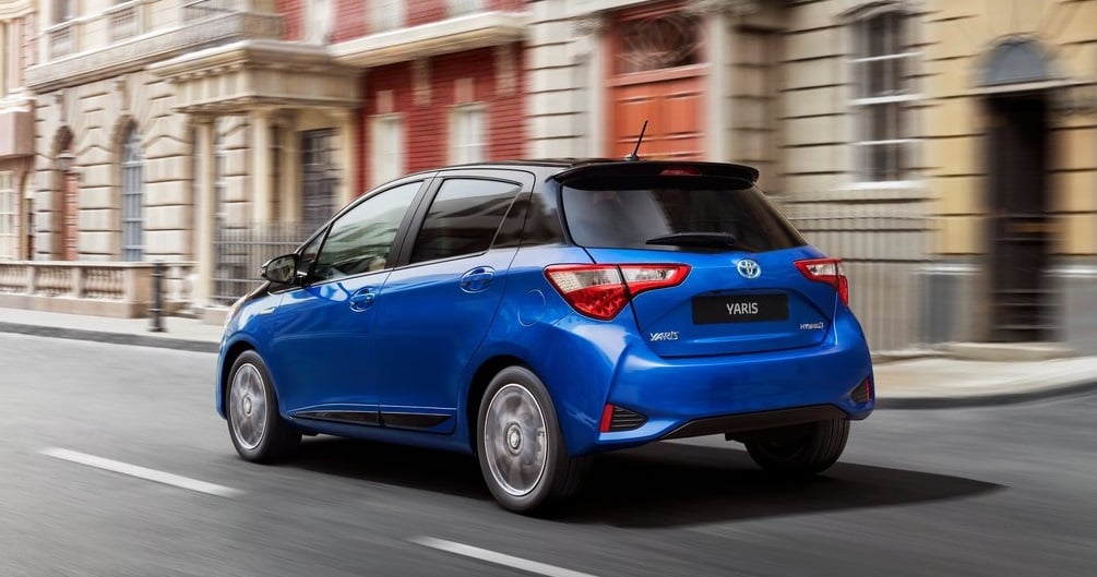 Toyota Yaris arka gorunum detaylari
