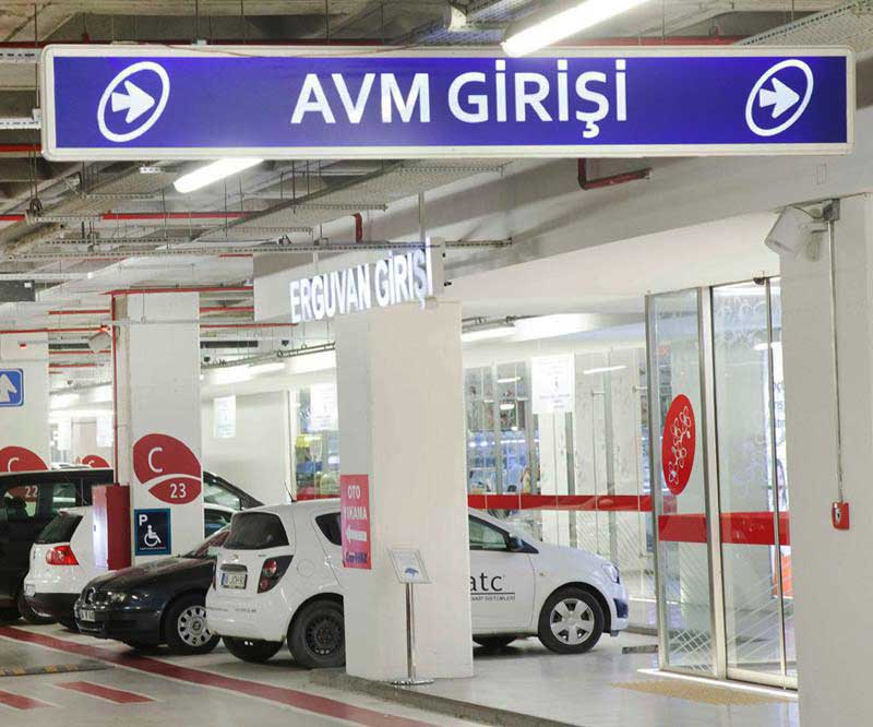 Atalian AVM otoparkları projesi detayları