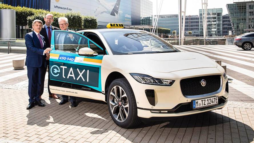 Almanya’da taksiler Jaguar I-Pace oluyor