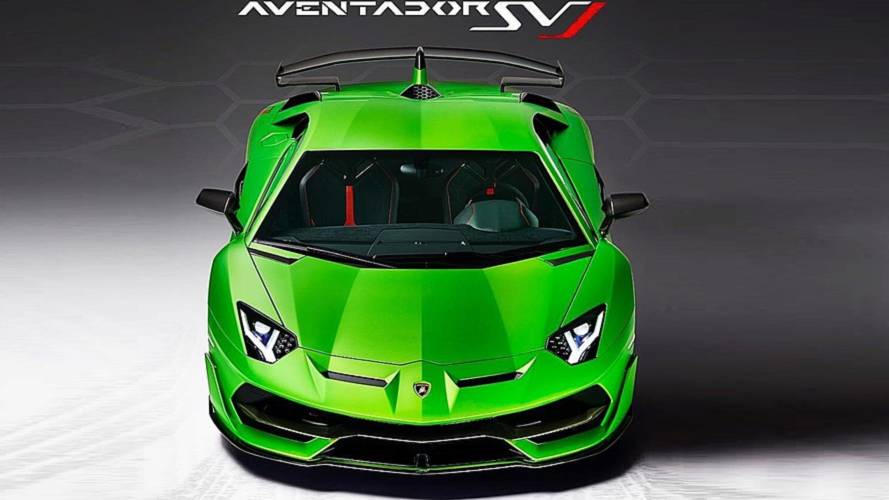 Lamborghini Aventador SVJ’den ilk görsel geldi