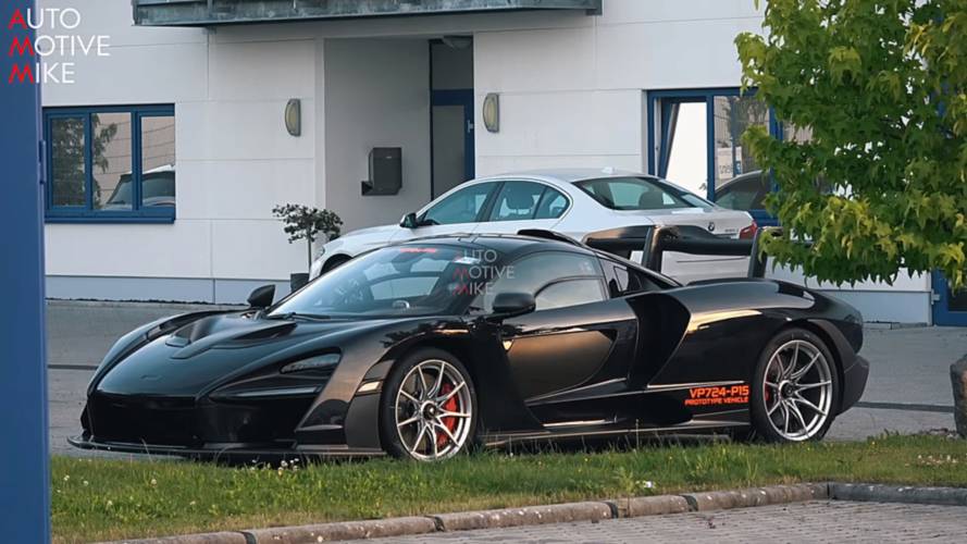 McLaren Senna, Nürburgring’de test esnasında görüntülendi