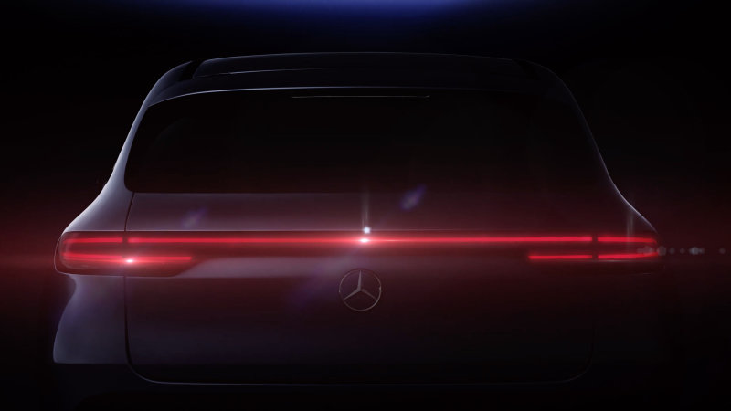 Mercedes-Benz EQ C’nin arka kısmı görüntülendi