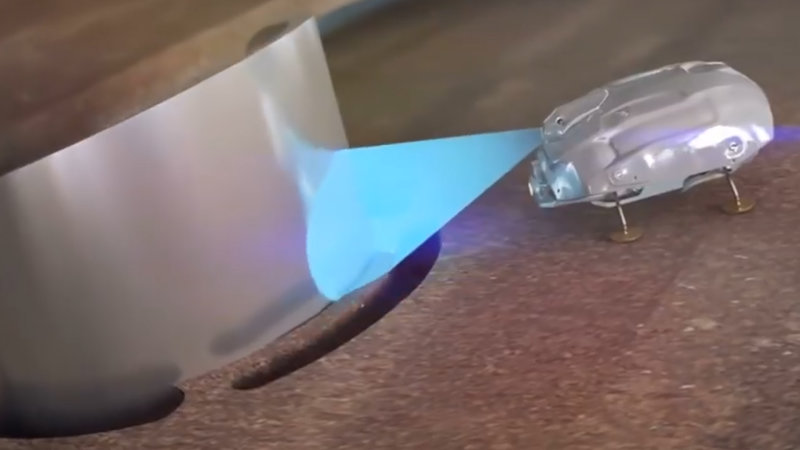 Rolls-Royce’un minik robotları motor arızalarını tespit edecek