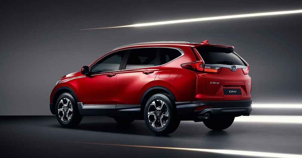 Beşinci nesil Honda CR-V arka görünümü