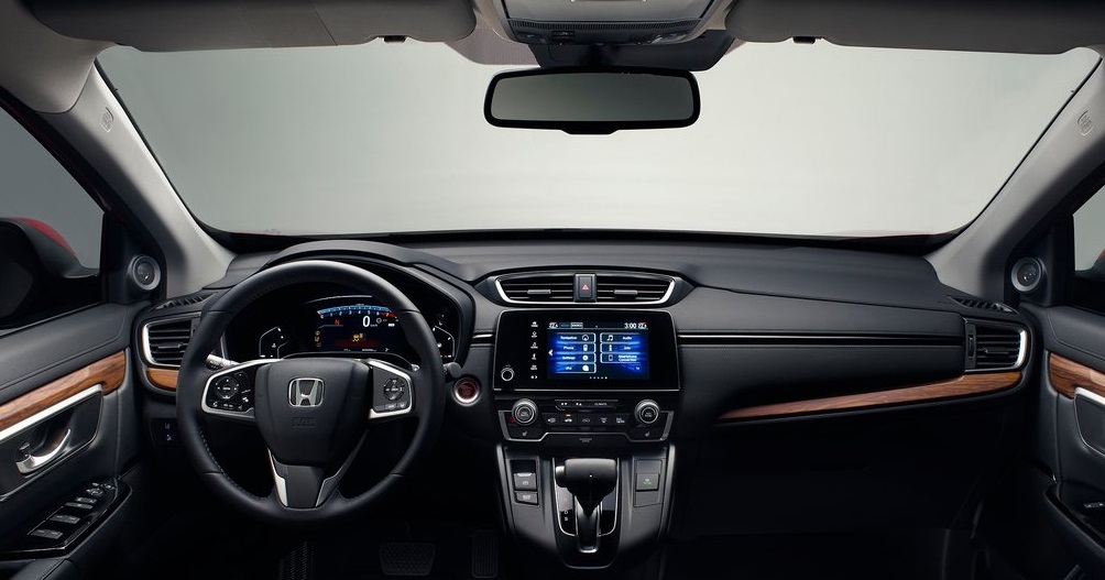 Beşinci nesil Honda CR-V ön konsolu