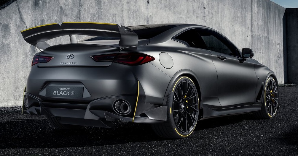 Infiniti Q60 Project Black S arka görünümü