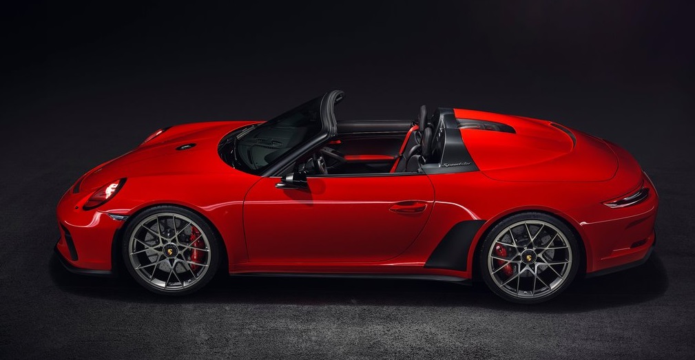 Porsche 911 Speedster II Concept yan görünümü